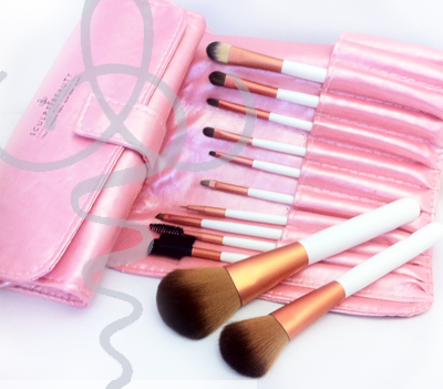 Sculpt Beauty 12 Piece Baby Pink Brush Set Limited Edition