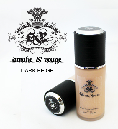 Smoke & Rouge Satin Finish Mineral Foundation