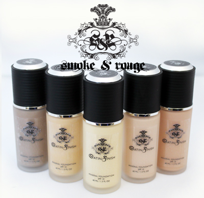 Smoke & Rouge Satin Finish Mineral Foundation