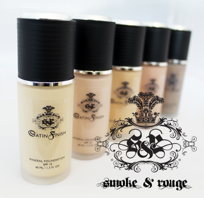 Smoke & Rouge Satin Finish Mineral Foundation