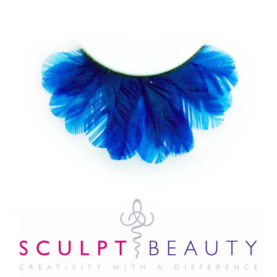 Sculpt Beauty Blue Feather Lashes 11-34