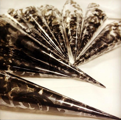 Smoke & Rouge Empty Plastic Henna Applicators (Quantity of 15)