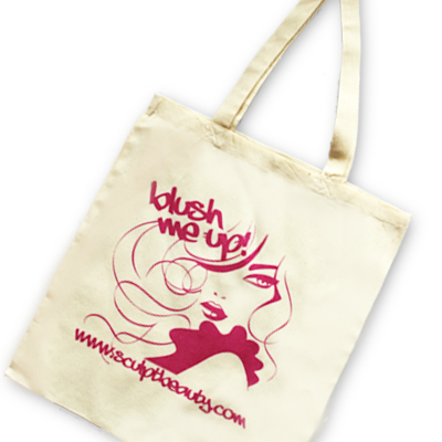 Sculpt Beauty Canvas Tote Bag 