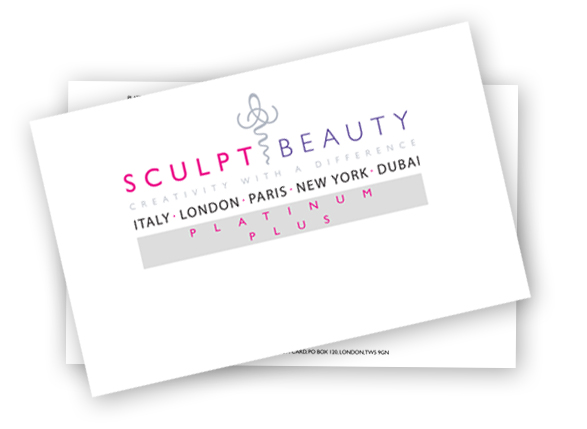 The Sculpt Beauty Platinum Plus Card 