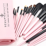 Pretty in Pink Luxury Brush Set by Sculpt Beauty