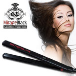 The MirageBlack Ceramic & Tourmaline Hair Straighteners
