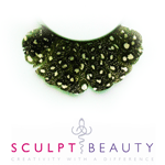 Sculpt Beauty Gold/Black Feather Lashes 11-30