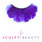 Sculpt Beauty Purple Feather Lashes 11-33